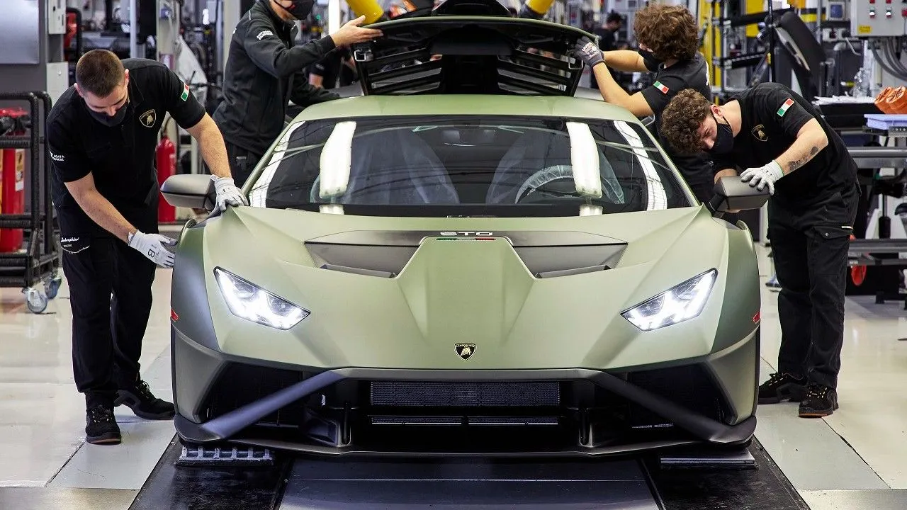 Lamborghini Huracan Assembly Line Italy Production M