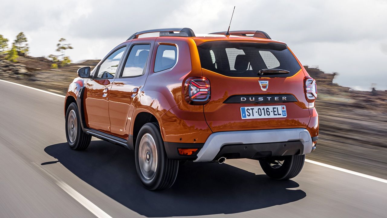 2021 Dacia Duster Facelift Rear Quarter Motion
