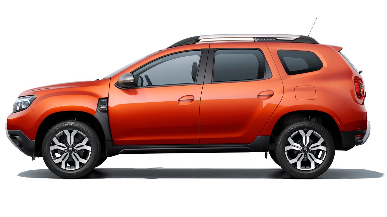 2021 Dacia Duster Facelift Studio Side View