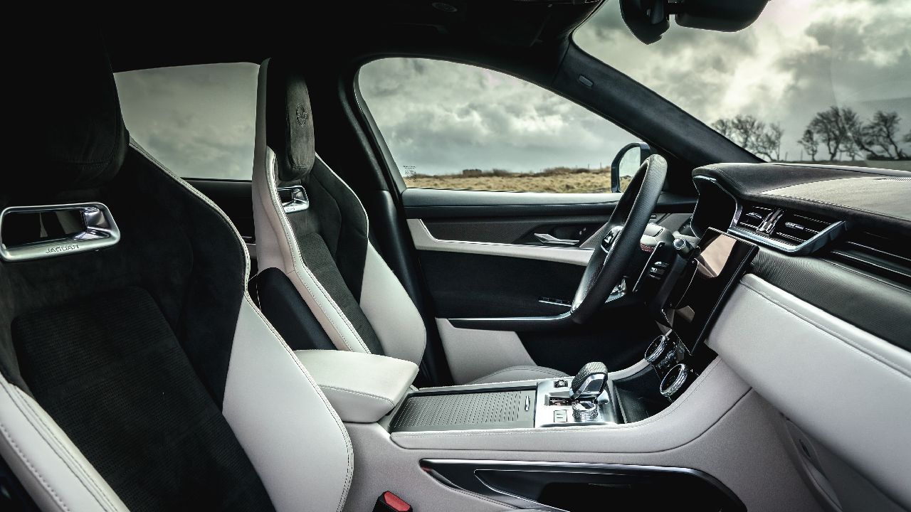2021 Jaguar F Pace SVR Sport Seats 