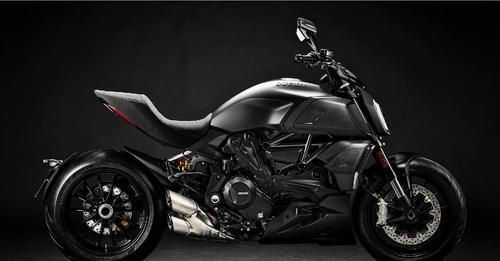 BS6 Ducati Diavel 1260 All Black Colour Scheme Side Shot