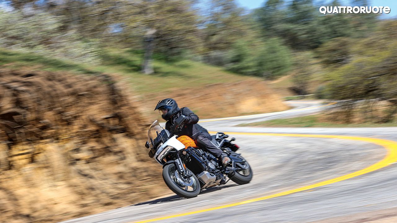 Harley Davidson Pan America 1250 Special Motion Shot