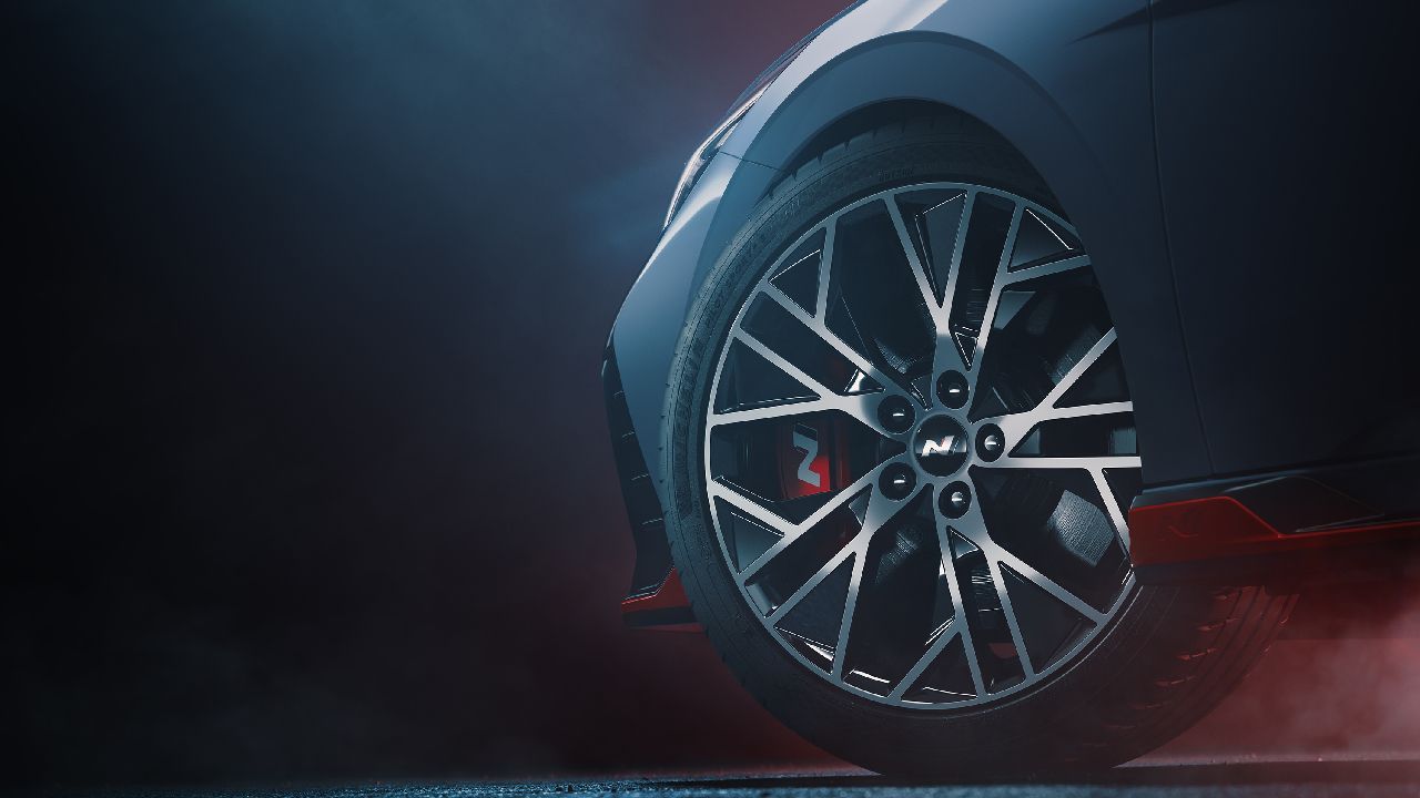 Hyundai Elantra N Alloywheel Details Body Kit Stati Details