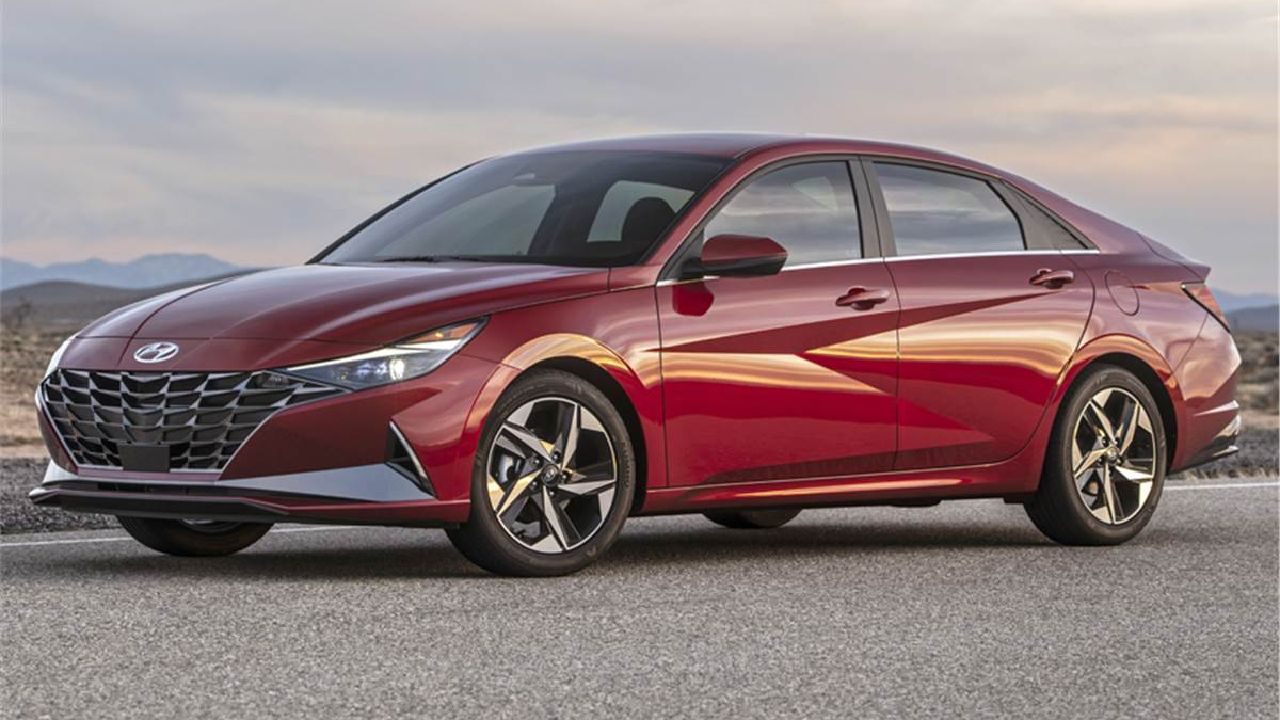 Hyundai Elantra Front Three Quarter Static Shot