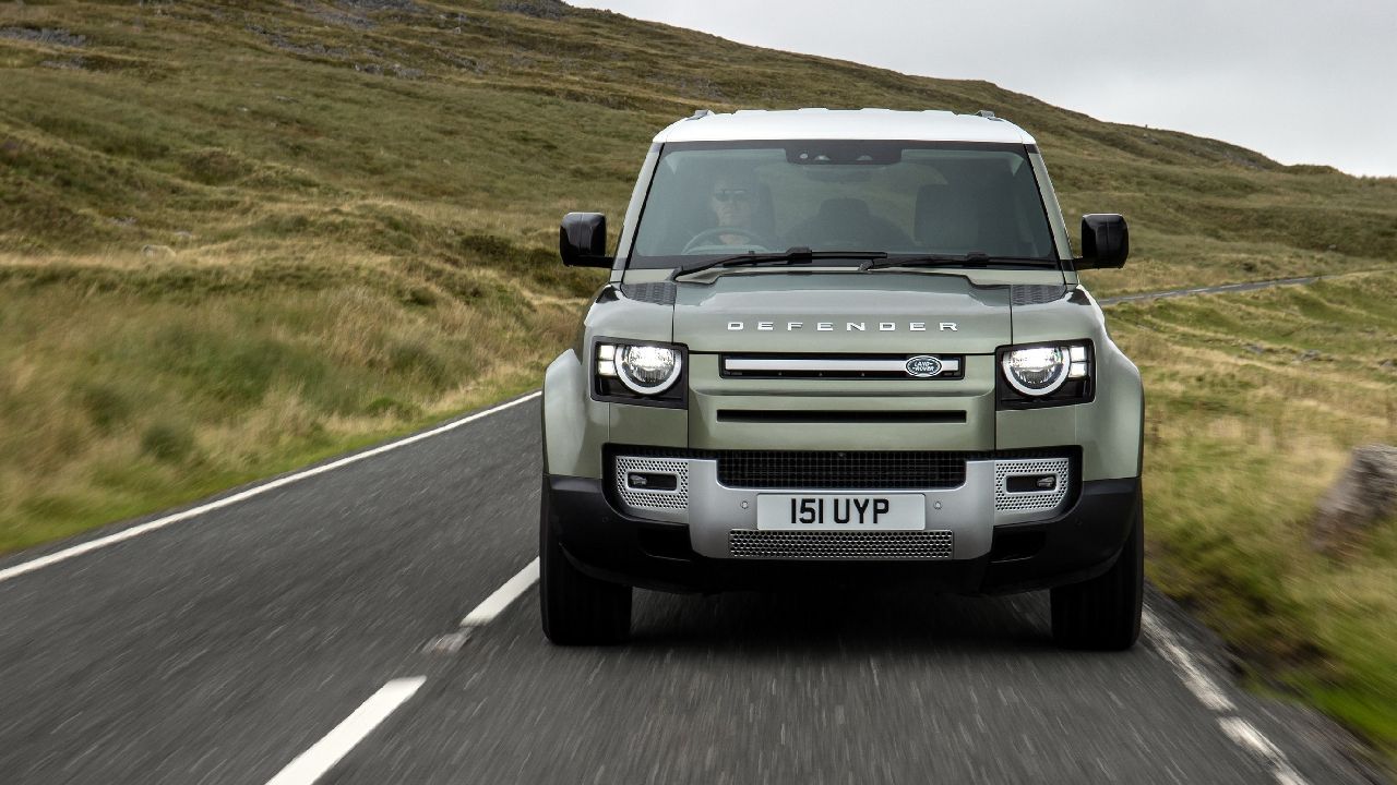 Land Rover Defender Full Frontal Shot