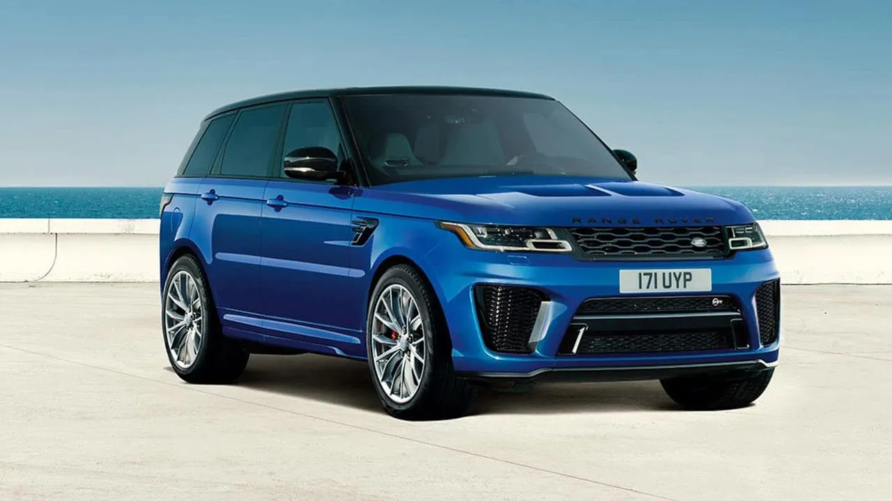 Land Rover Ranger Rover Sport Svr Front Three Quarter Static Shot