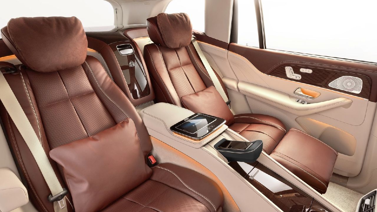Mercedes Maybach GLS 600 4Matic Recliner Chairs In Nappa Leather