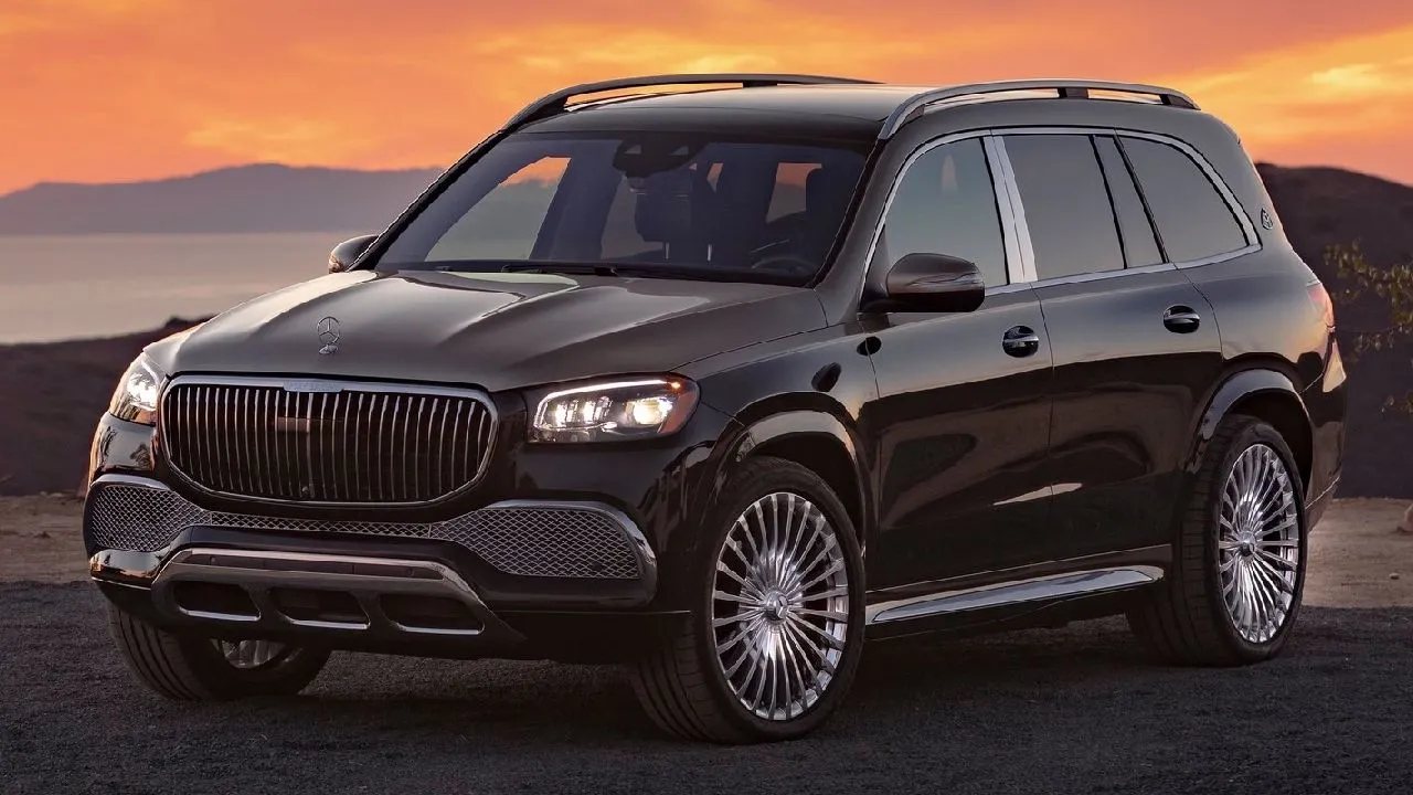 Mercedes Maybach GLS 600 Front Left Three Quarter Shot