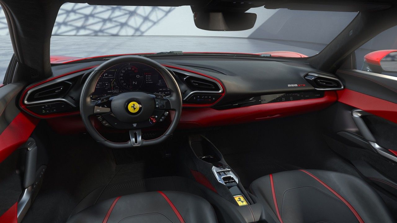 Ferrari 296 Gtb Interior Dashboard M