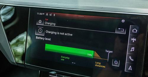 2021 Audi e tron battery status1