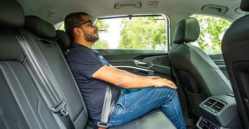 2021 Audi e tron rear seat space1