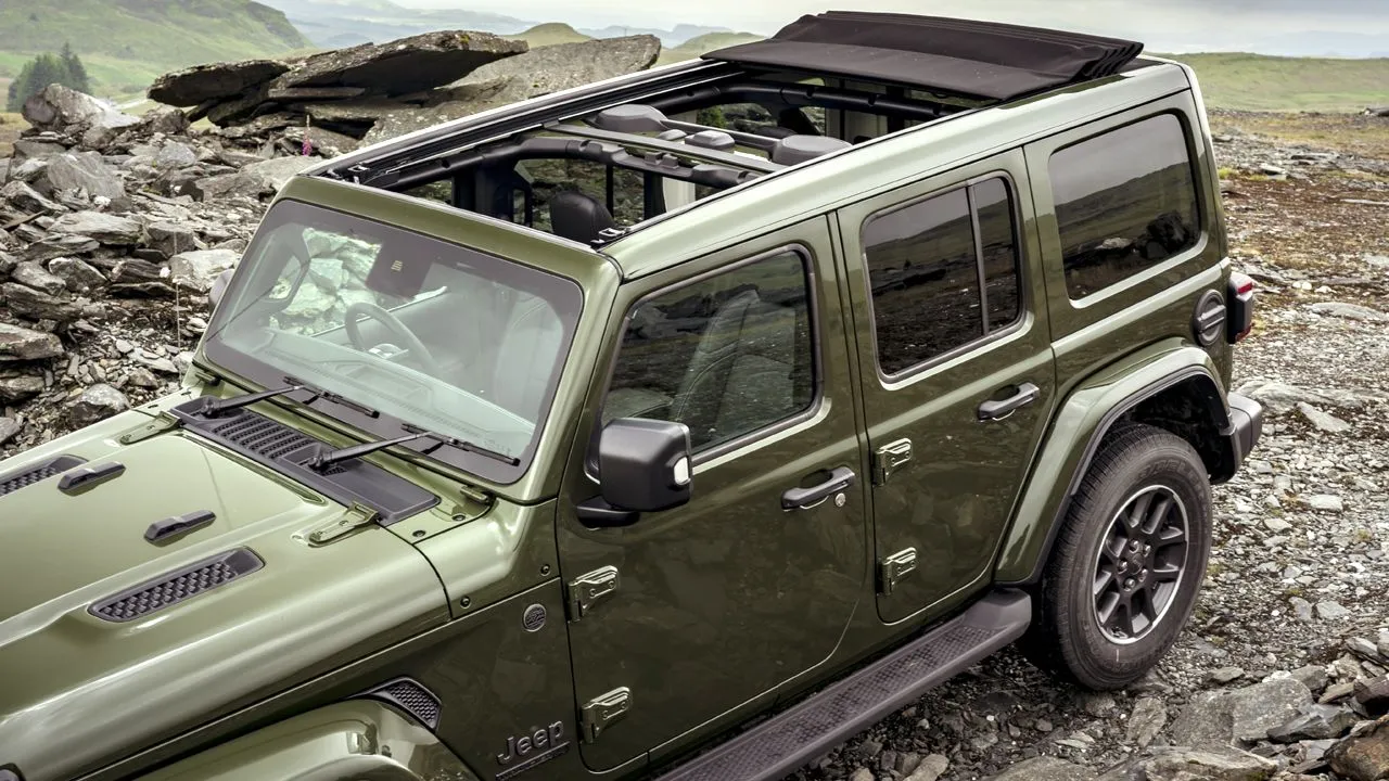 2021 Jeep Wrangler Opening Roof Top