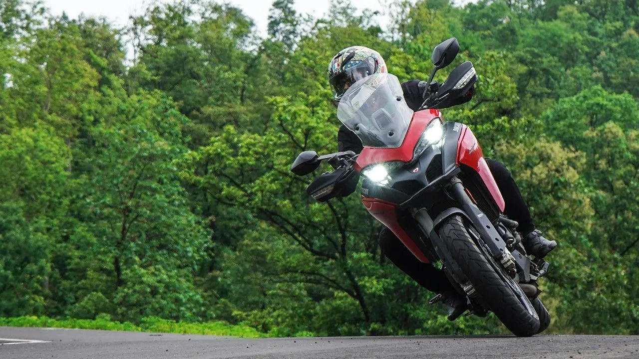 2021 Ducati Multistrada 950 S Review In Action Cornering Handling M
