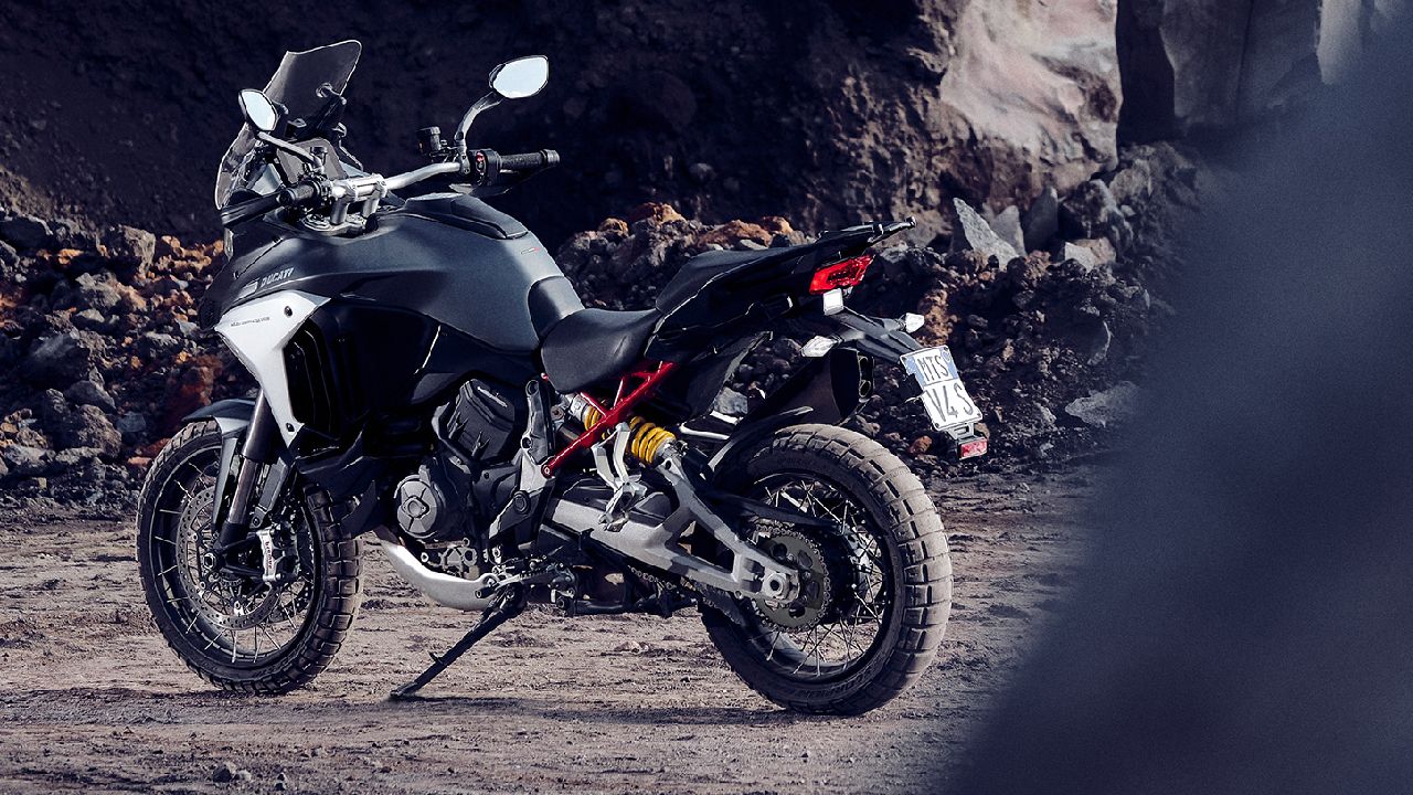Ducati Multistrada V4 Rear Three Quarter Static
