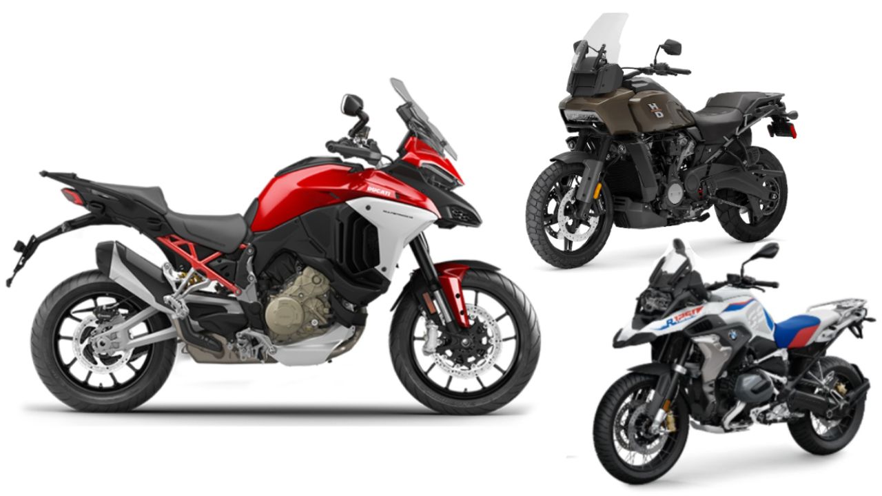Ducati Multistrada V4 Vs 2021 BMW R 1250 GS Vs Harley Davidson Pan America Spec Ducati Multistrada V4 Vs 2021 BMW R 1250 GS Vs Harley Davidson Pan America Spec