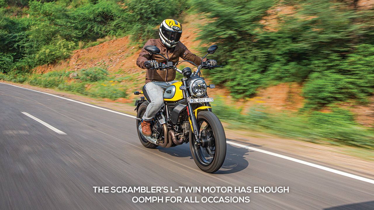 Ducati Scrambler Icon Wth Pull Quote