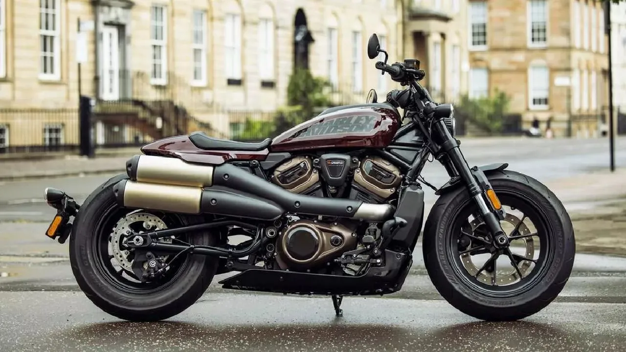 Harley Davison Sportster S Side Shot Static