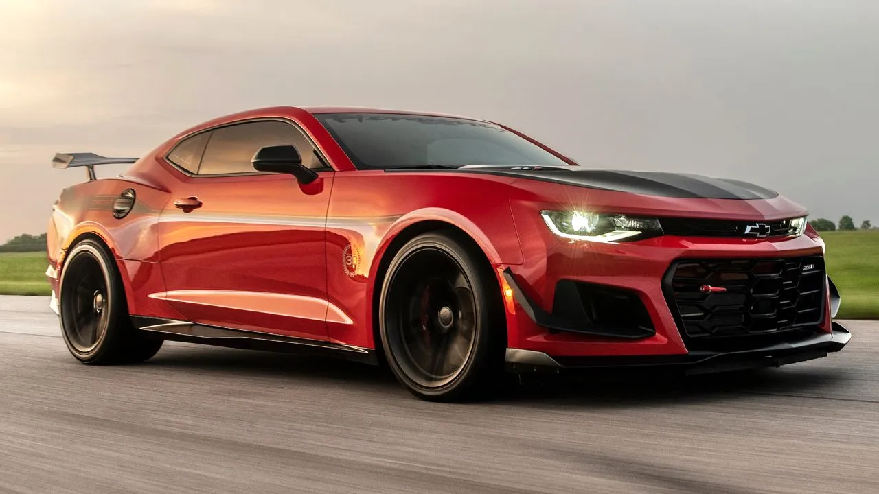 Hennessey Exorcist 30th Anniversary Camaro ZL1 Front Quarter Motion