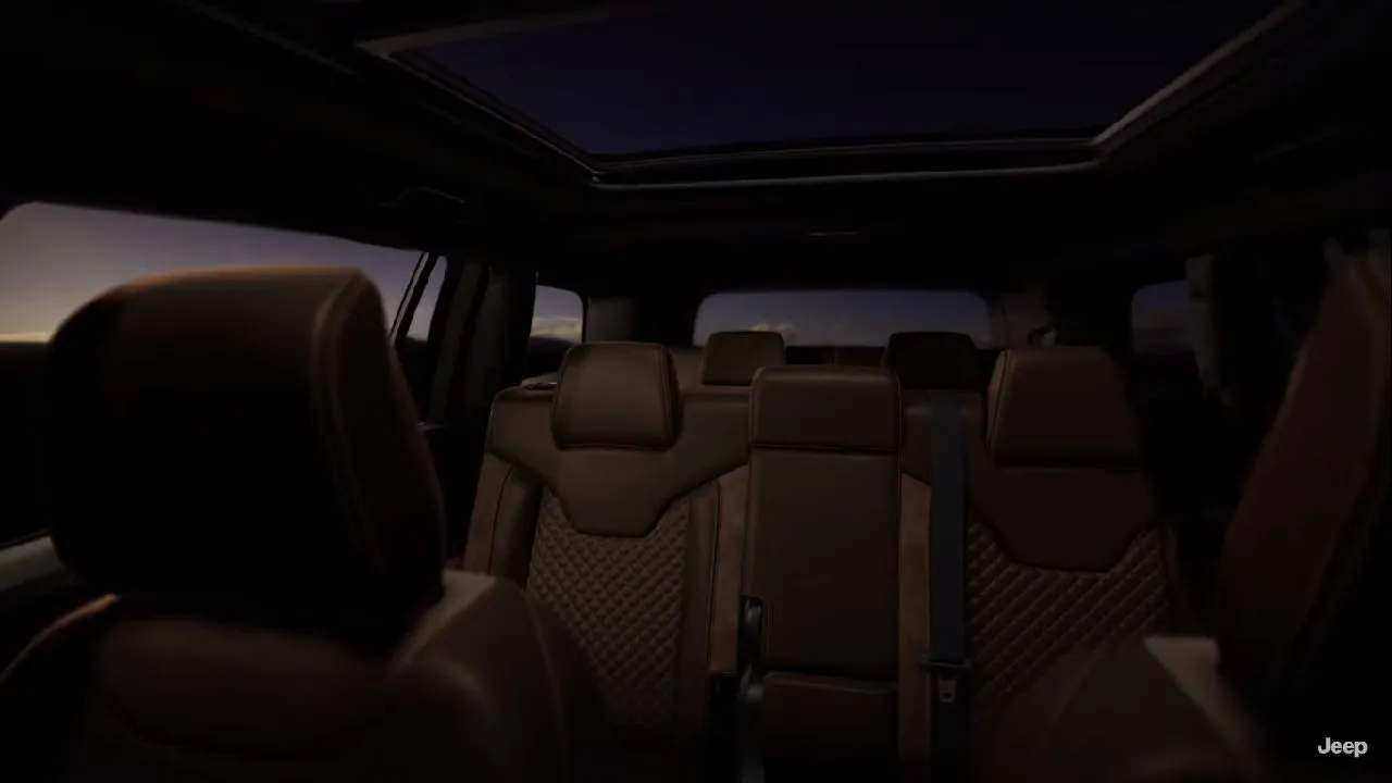 Jeep Commander Meridian Seven Seater Tan Interiors