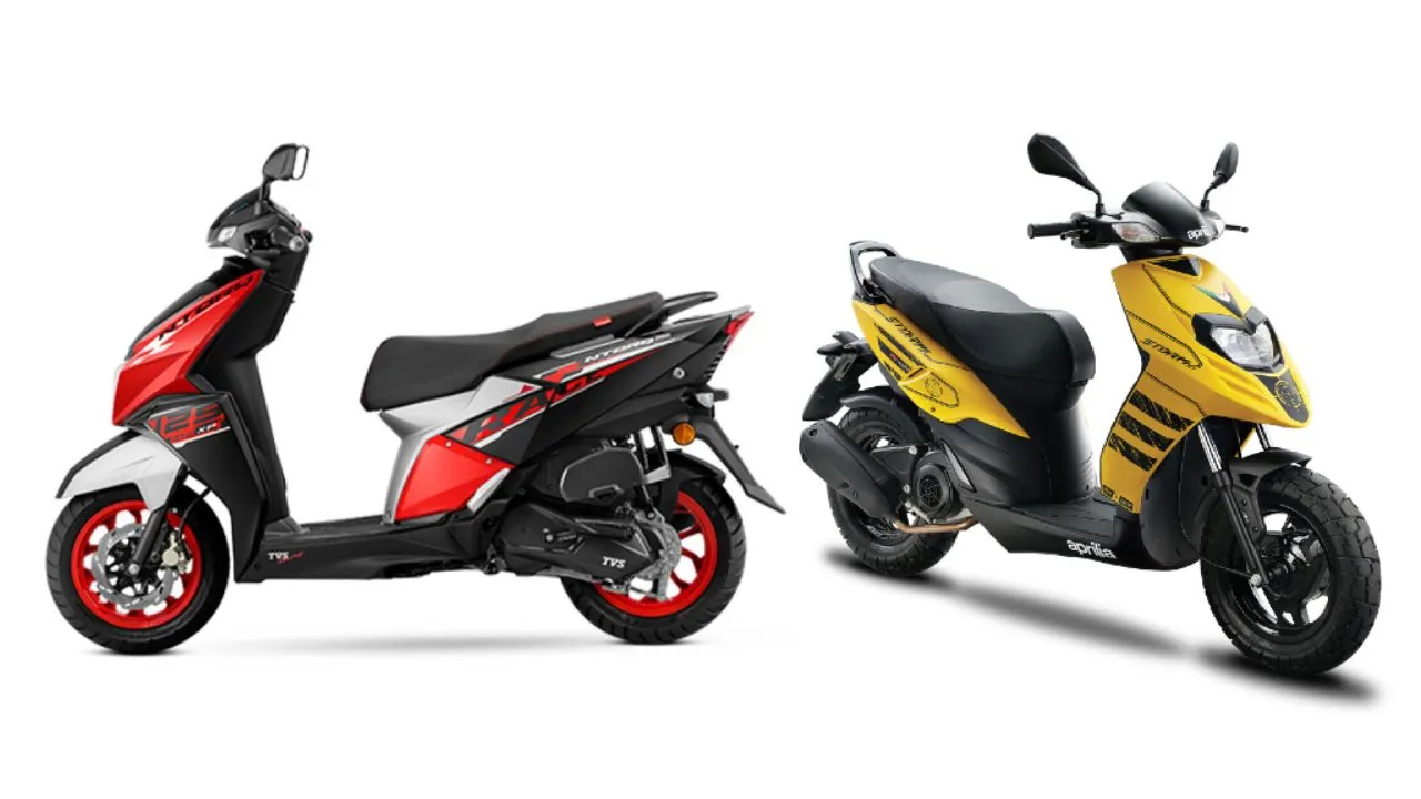 TVS Ntorq 125 Race XP Side Profile