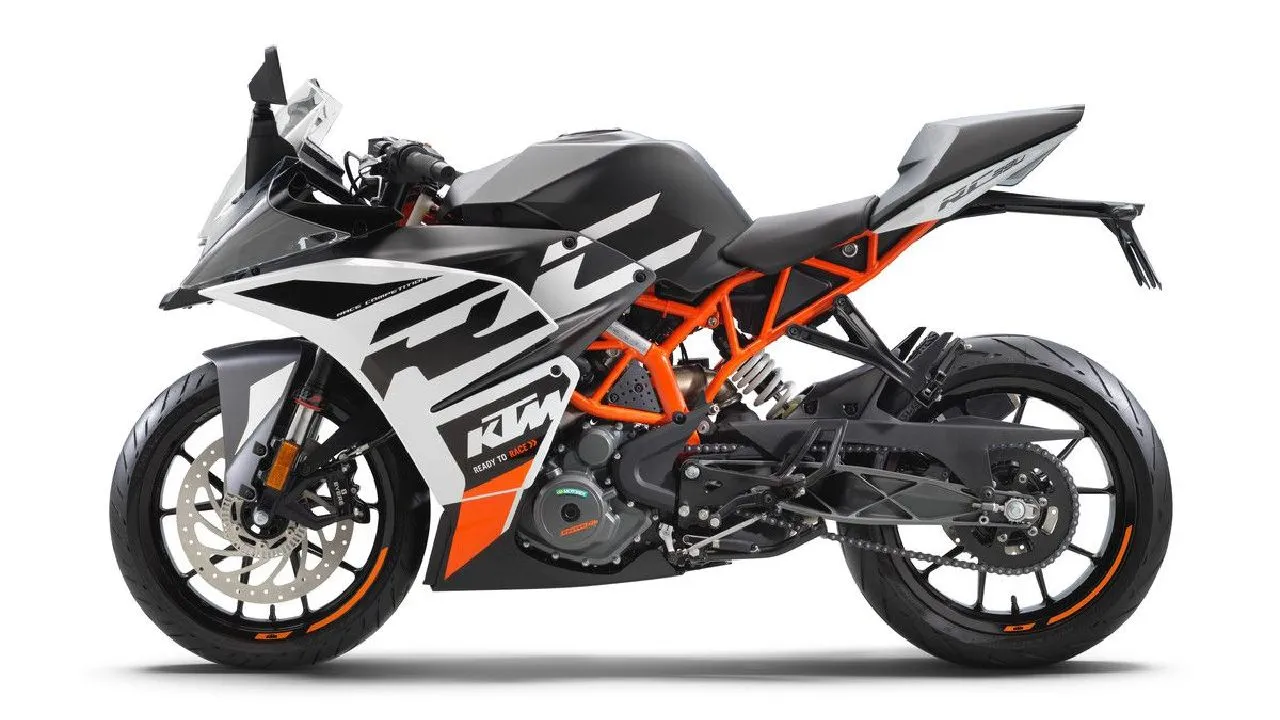 2020 KTM RC390 Side Profile Static Shot