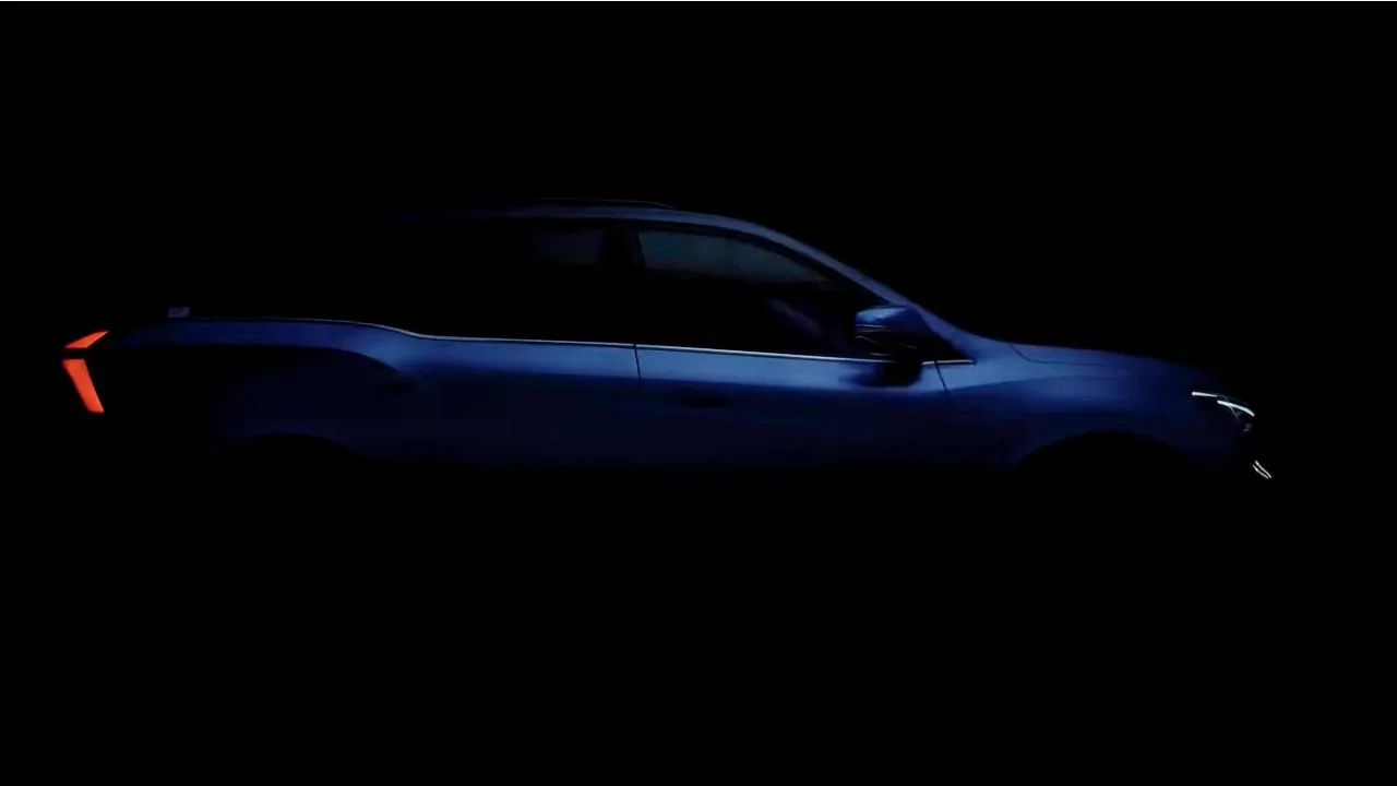 2021 Mahindra XUV700 Side Profile Static