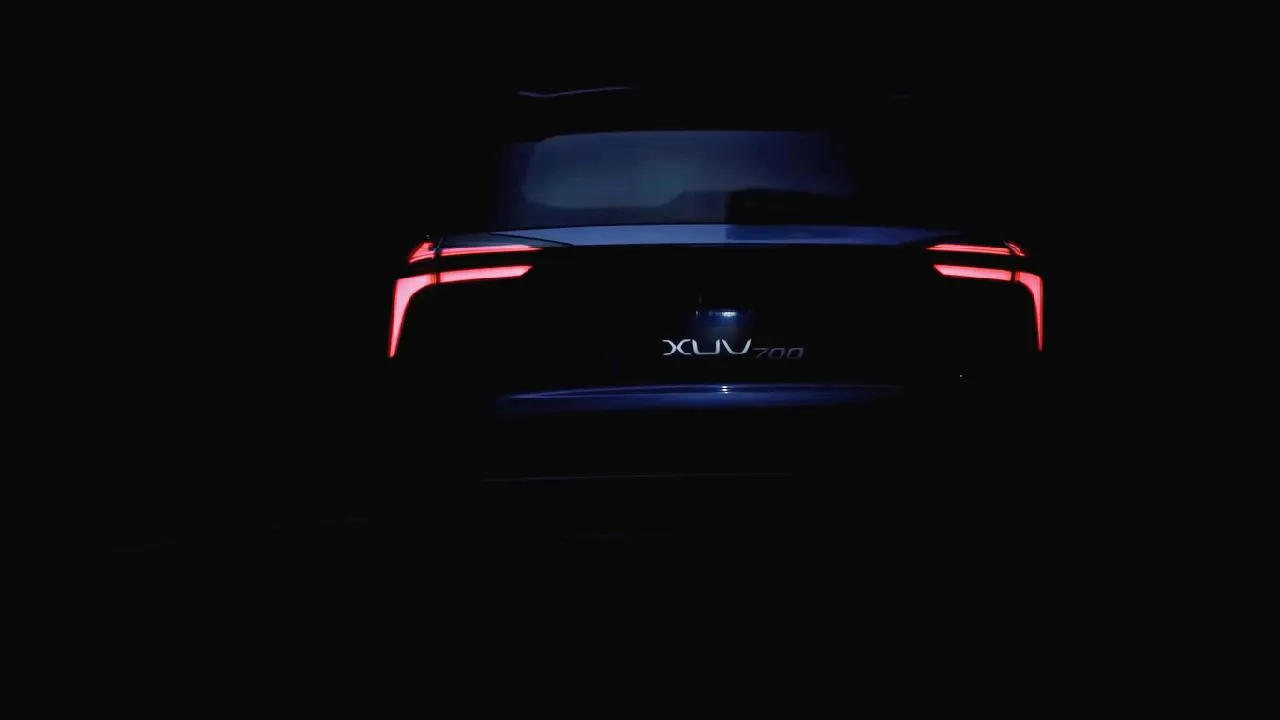 2021 Mahindra XUV700 Tail Lamp Details