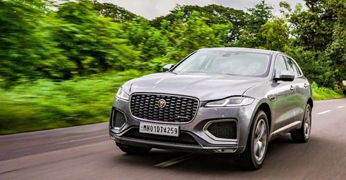 2021 jaguar f pace facelift review india front action m11