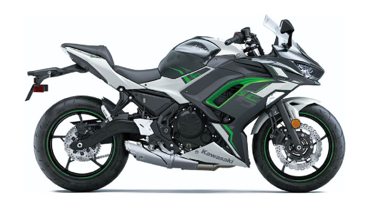 2022 Kawasaki Ninja 650 Side Profile Static