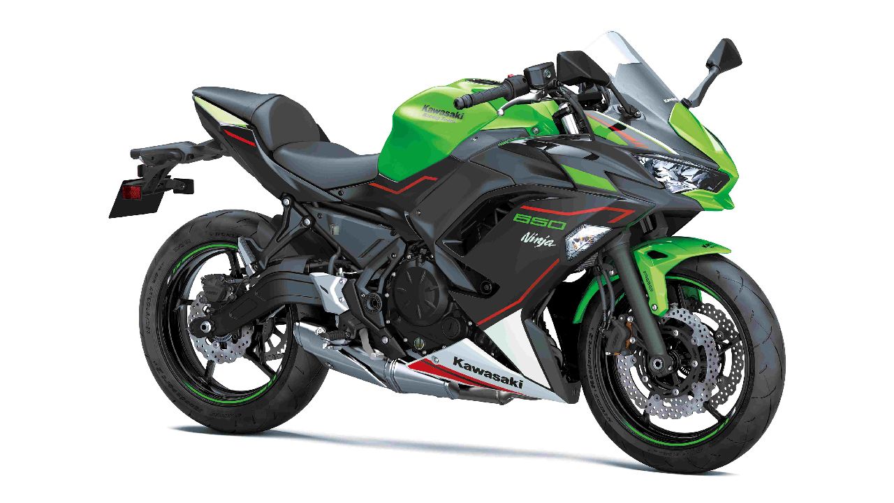 2022 Kawasaki Ninja 650 Three Quarter Static