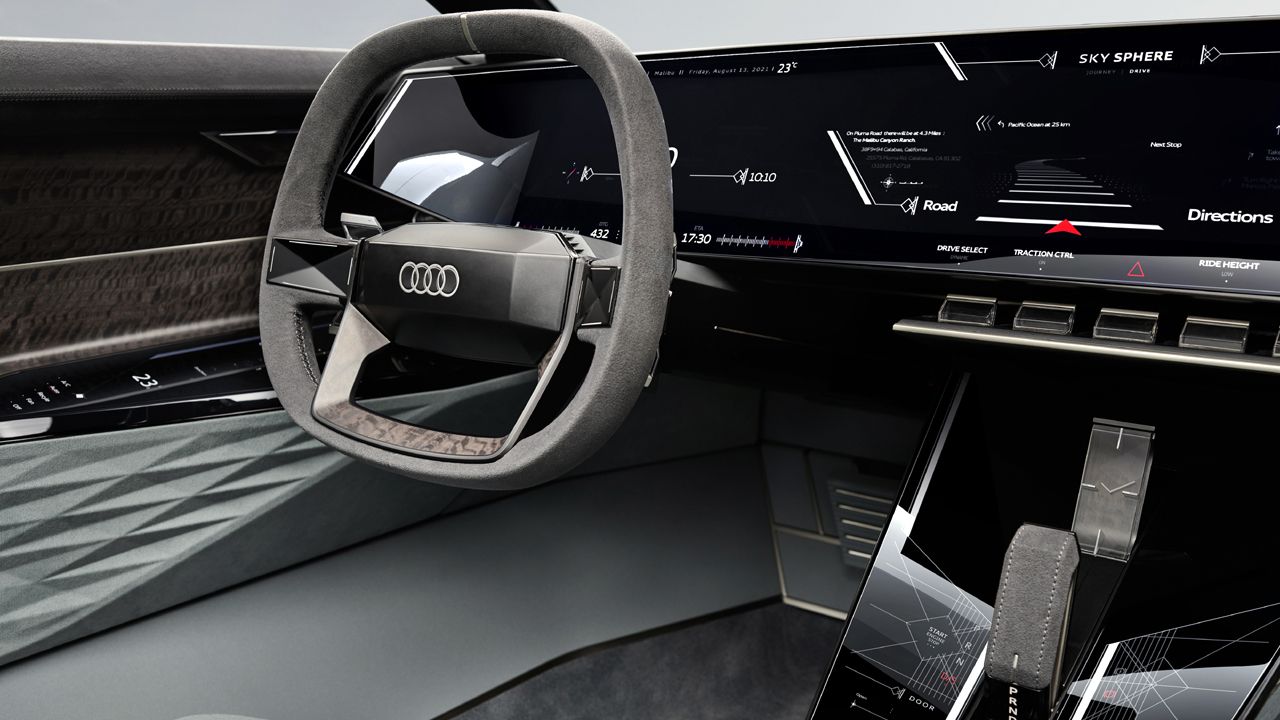 Audi Skysphere Concept Cockpit