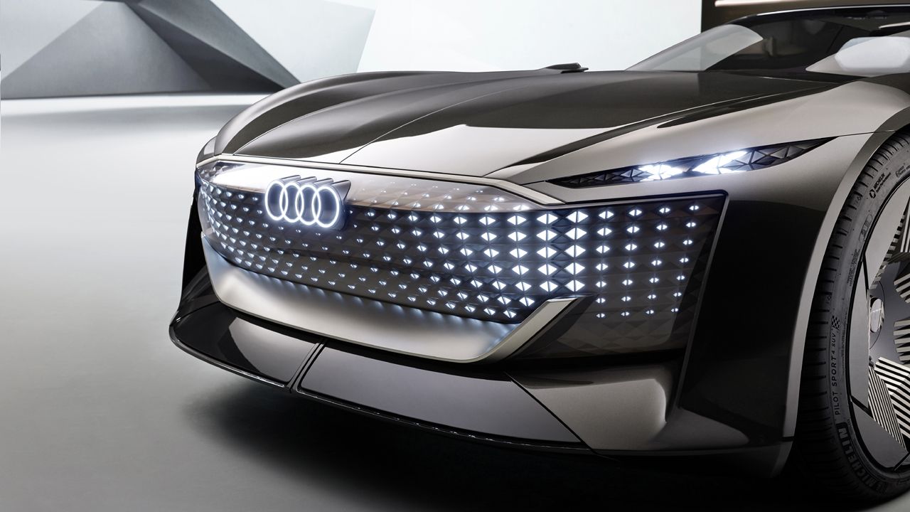 Audi Skysphere Concept Front End View