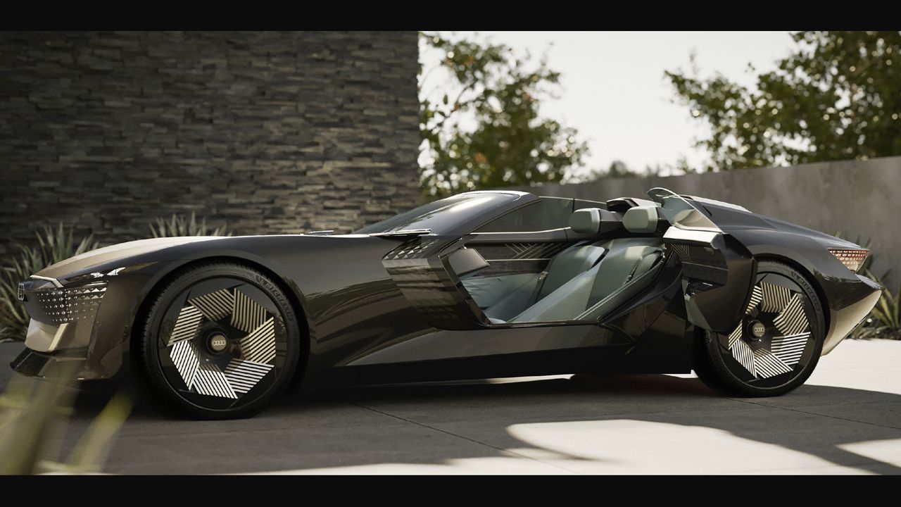 Audi Skysphere Concept Side View