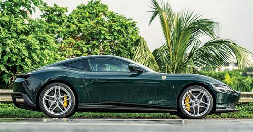 Ferrari Roma Side View Static2