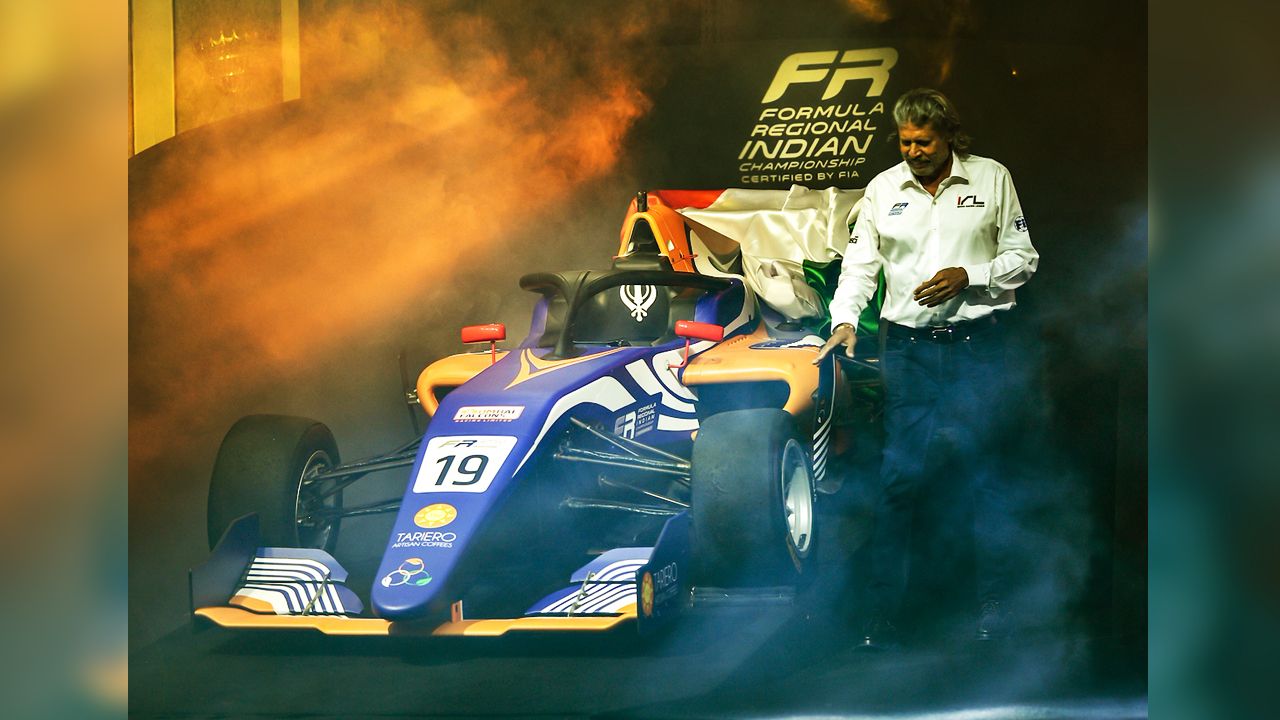 Formula Regional Indian Championship Launch With Kapil Dev