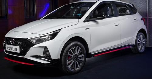 Hyundai I20 N Line Front Three Quarter Static