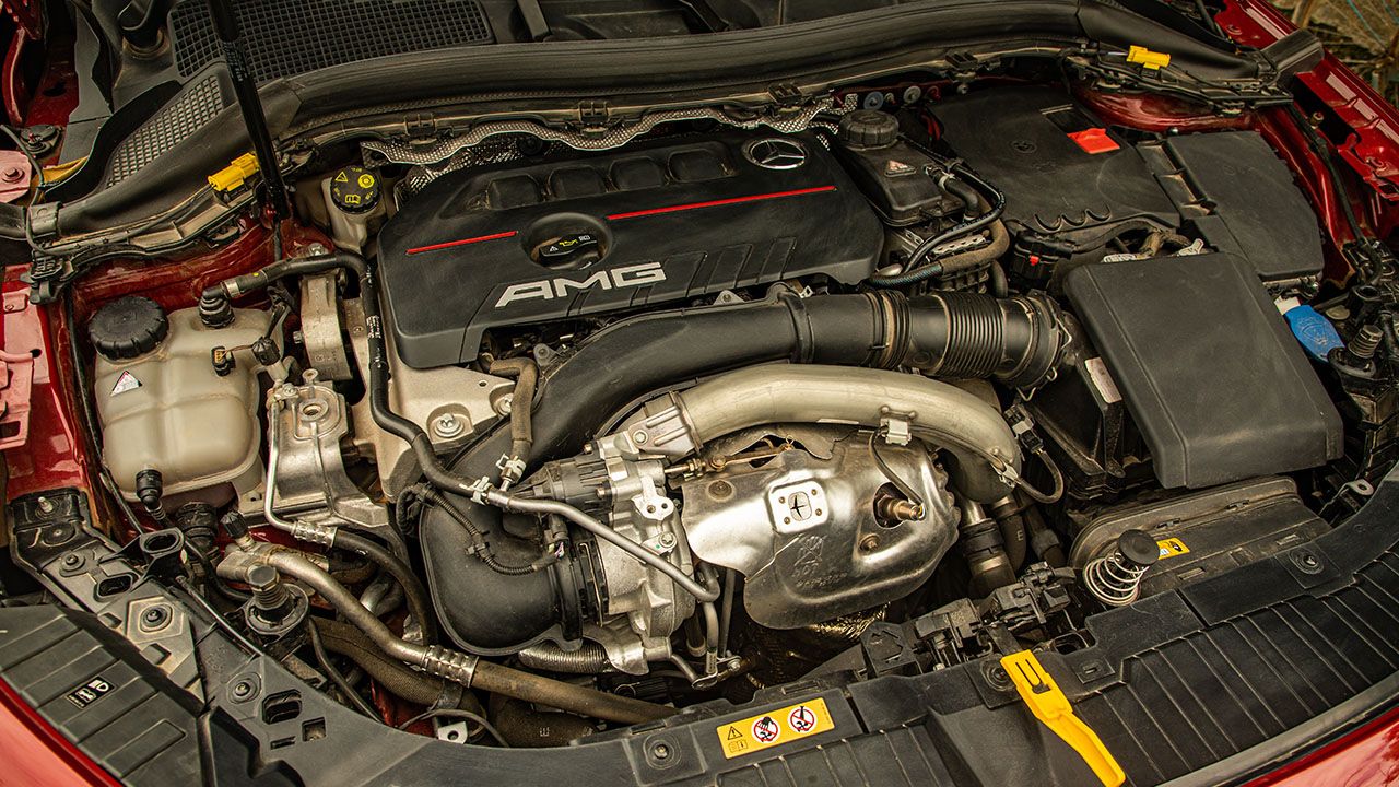 2021 Mercedes AMG GLA35 engine