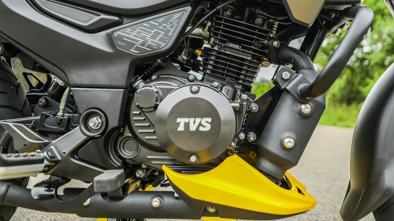 2021 Tvs Raider 125 First Ride Engine