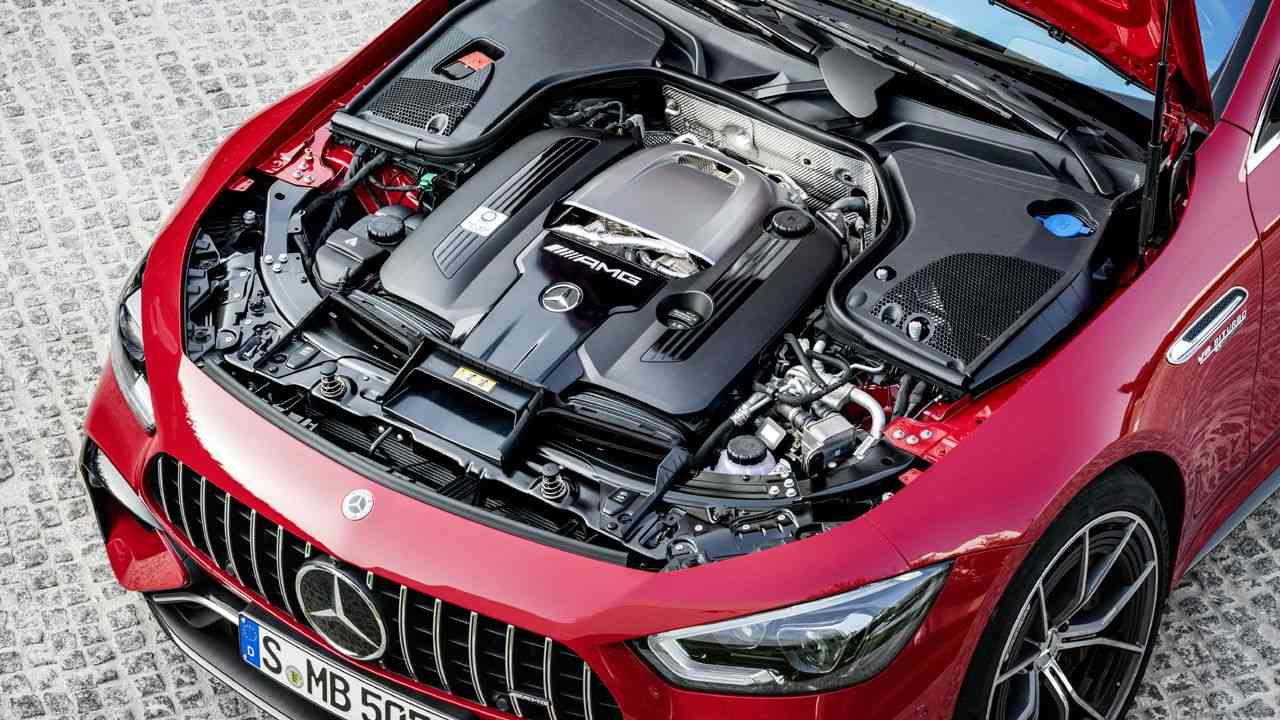 Mercedes AMG GT 63 S E Performance Engine View
