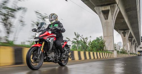 Honda Cb200x Review In Action Front Three Quarter M