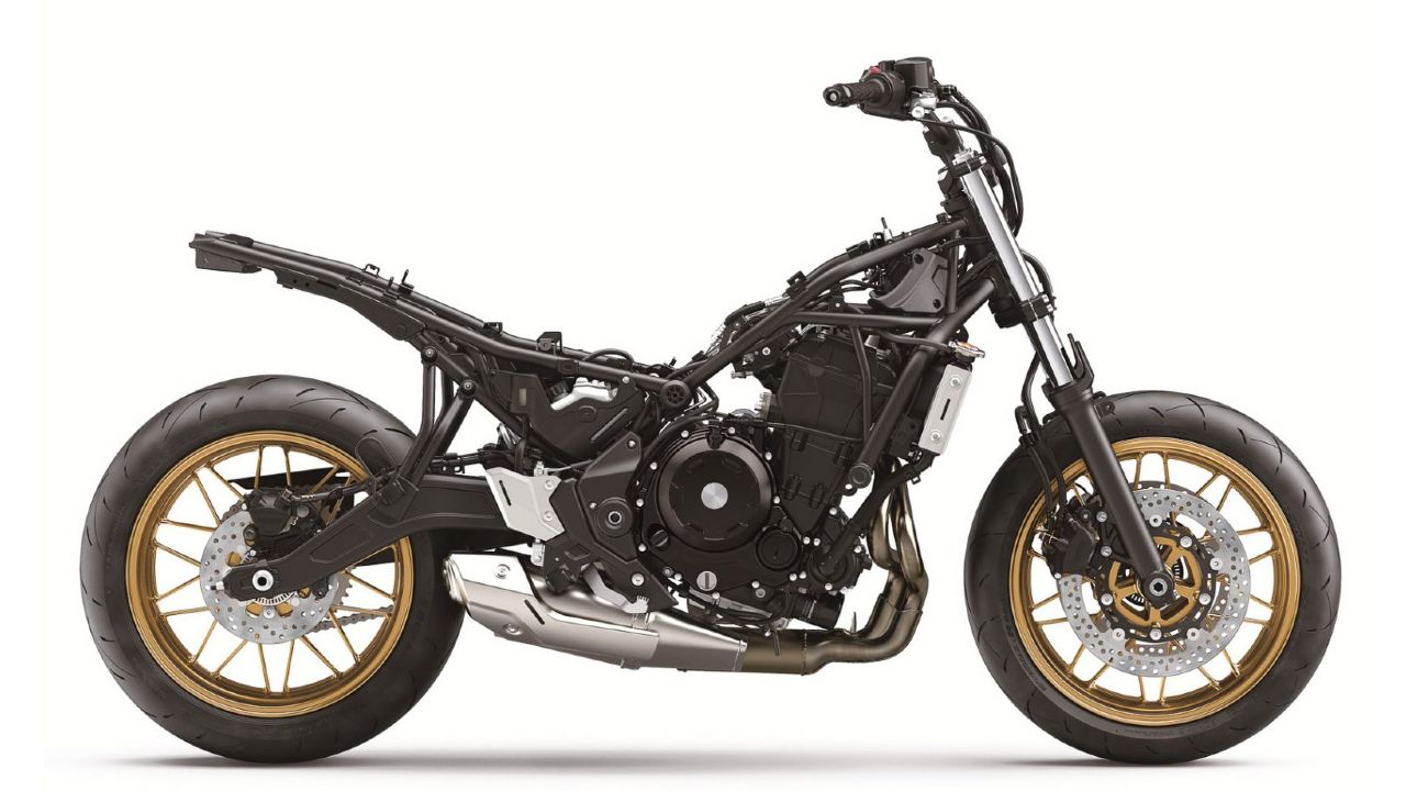 2021 Kawasaki Z650 RS Chassis Details