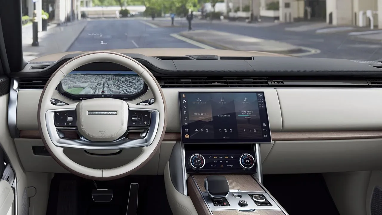2022 Range Rover Dashboard