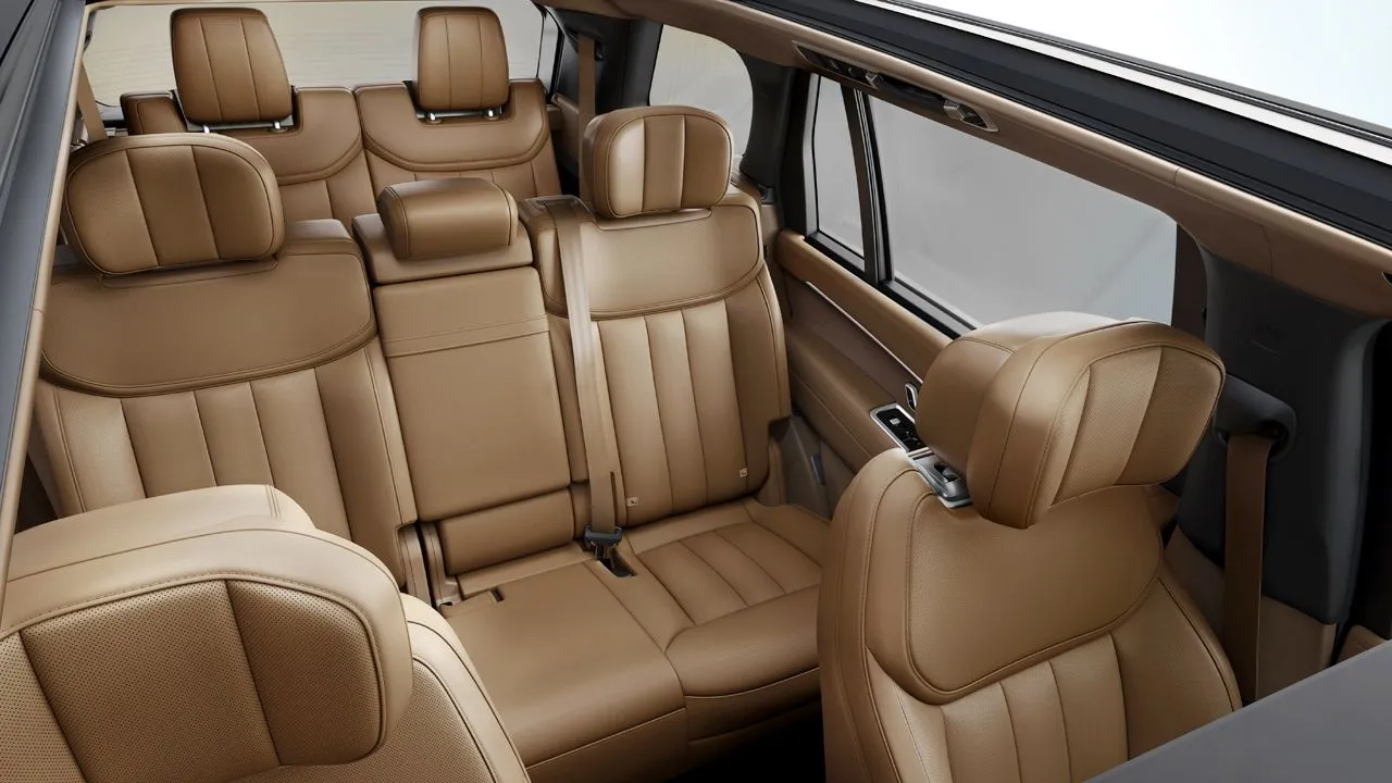 2022 Range Rover Seat Layout
