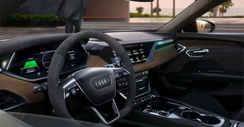 Audi e tron GT steering wheel1