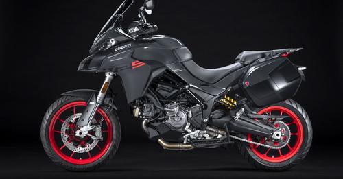 Ducati Multistrada V2 Studio Shot Side Static Grey