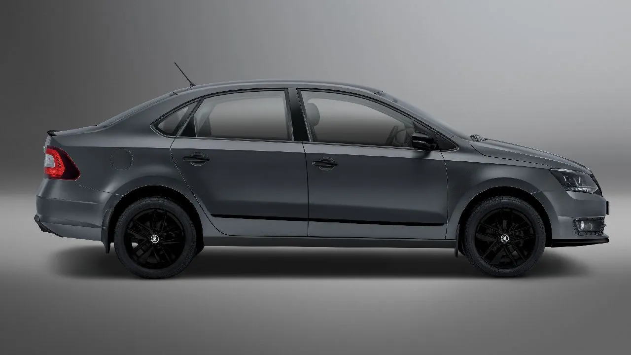 Skoda Rapid Matte Edition Side Profile Static