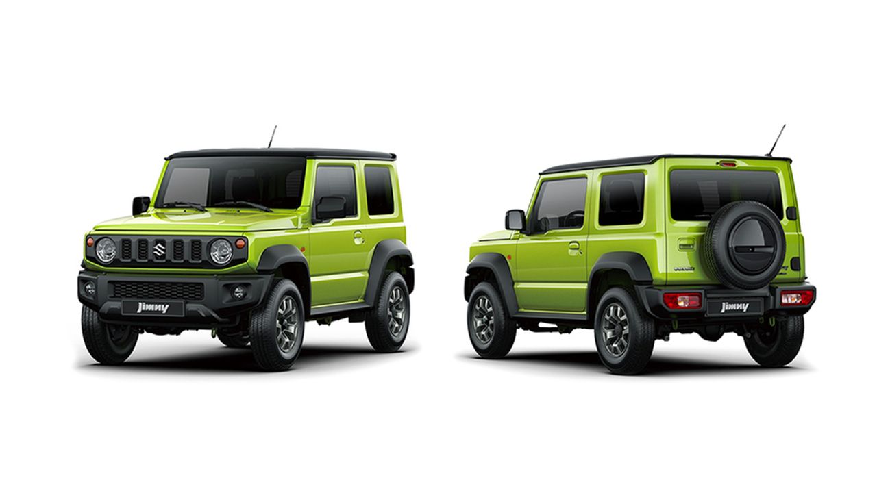 Suzuki Jimny Front and Rear View