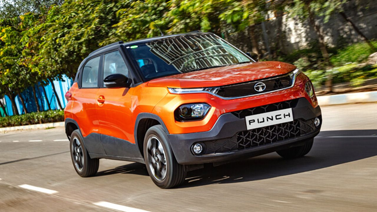 Tata punch orange banner