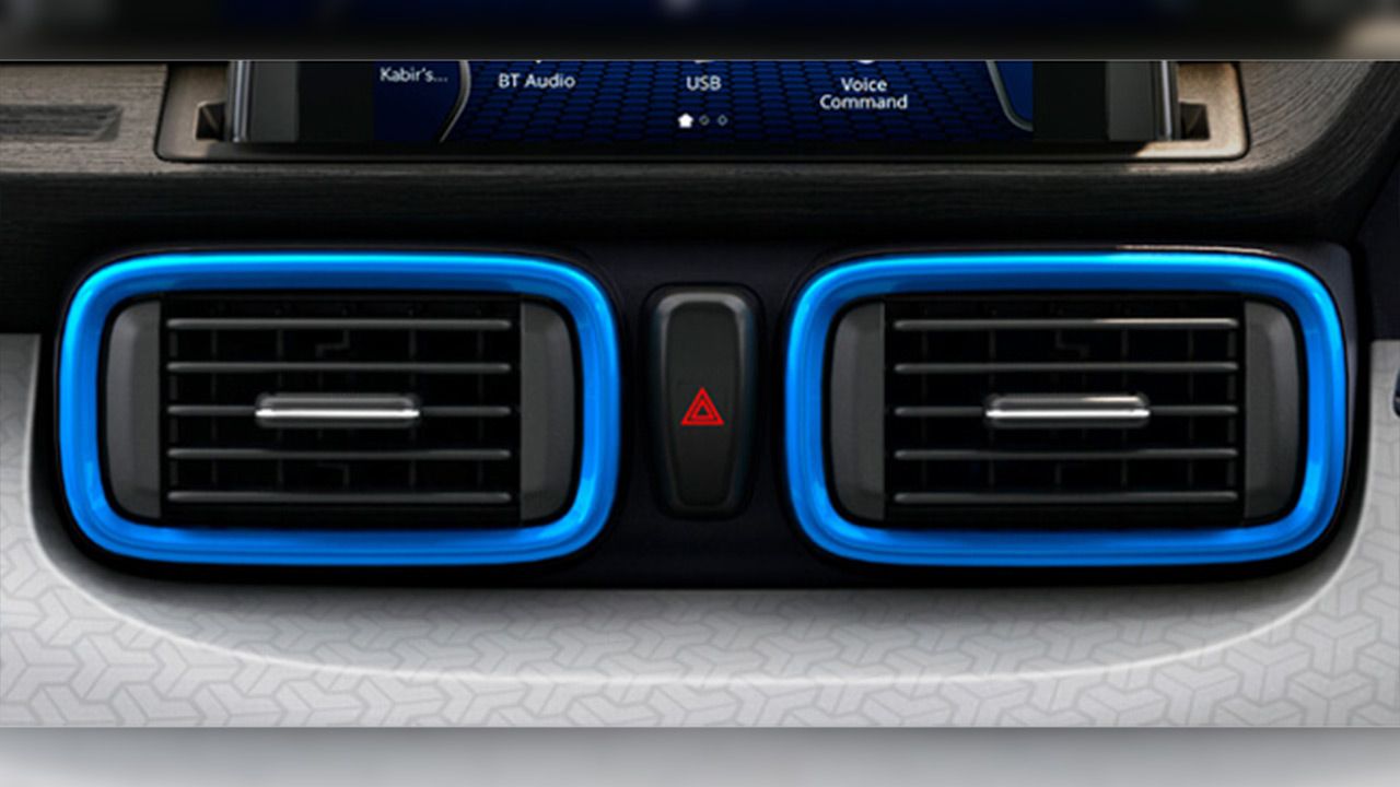 body colored airvents