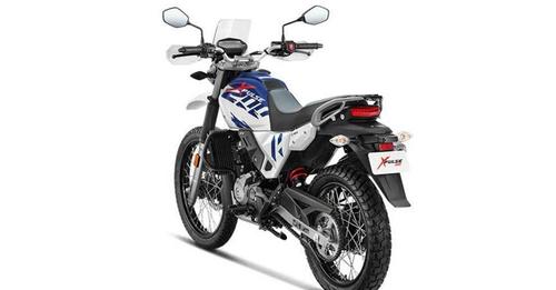 hero xpulse 200 4v left rear